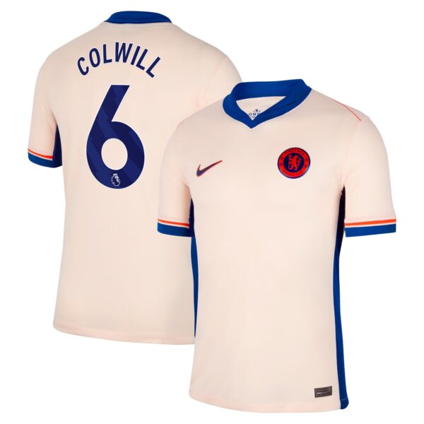 Chelsea Away Stadium Shirt 2024-25 with Colwill 6 printing