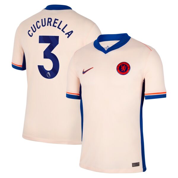 Chelsea Away Stadium Shirt 2024-25 with Cucurella 3 printing