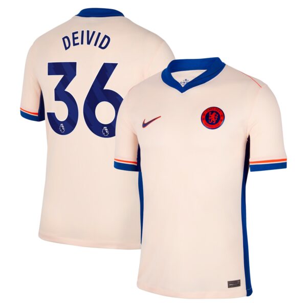 Chelsea Away Stadium Shirt 2024-25 with Deivid 36 printing