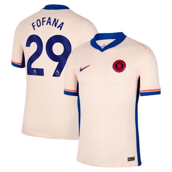 Chelsea Away Stadium Shirt 2024-25 with Fofana 29 printing