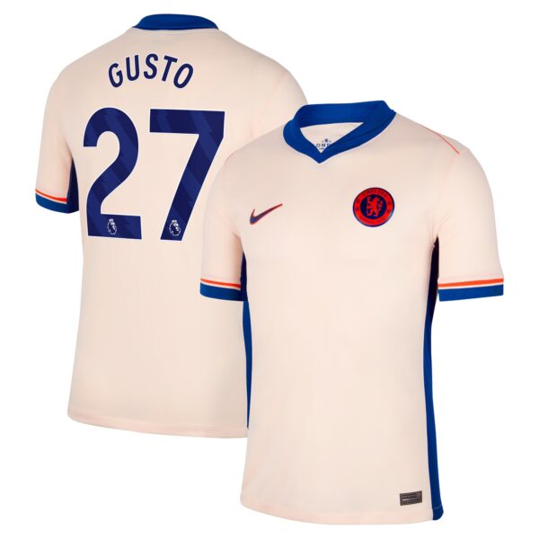 Chelsea Away Stadium Shirt 2024-25 with Gusto 27 printing