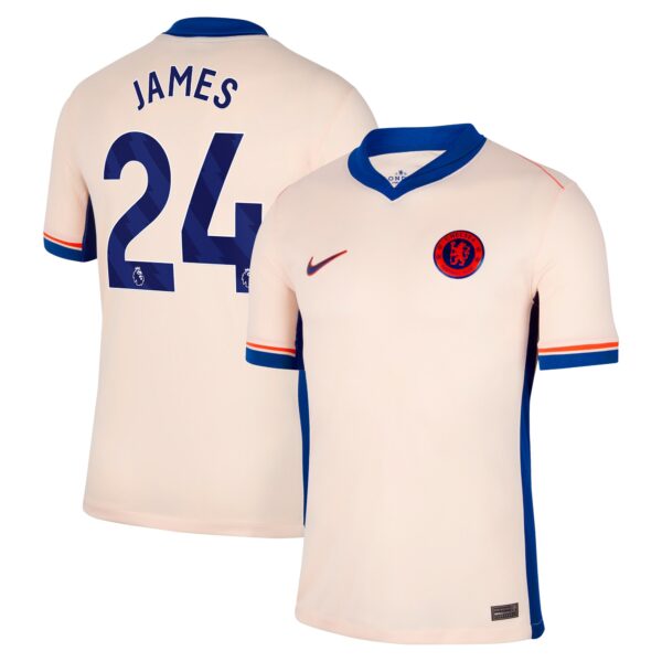 Chelsea Away Stadium Shirt 2024-25 with James 24 printing