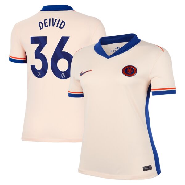 Chelsea Away Stadium Shirt 2024-25 - Womens with Deivid 36 printing