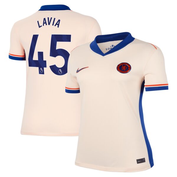 Chelsea Away Stadium Shirt 2024-25 - Womens with Lavia 45 printing