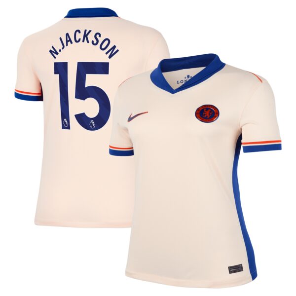 Chelsea Away Stadium Shirt 2024-25 - Womens with N.Jackson 15 printing