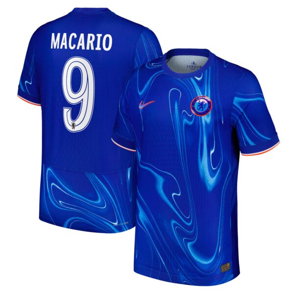 Chelsea Cup Dri-FIT ADV Home Match Shirt 2024-25 with Macario 9 printing