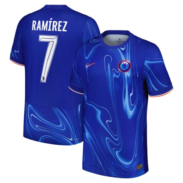 Chelsea Cup Dri-FIT ADV Home Match Shirt 2024-25 with Ramírez 7 printing