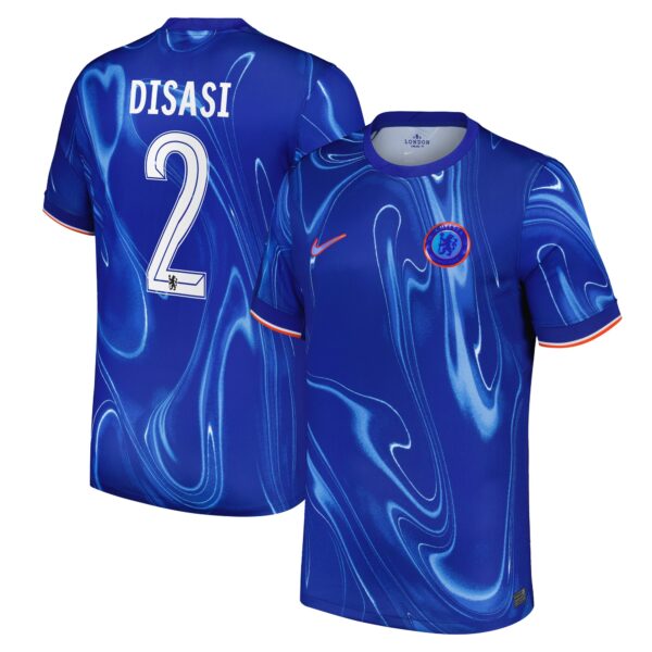 Chelsea Cup Home Stadium Shirt 2024-25 with Disasi 2 printing