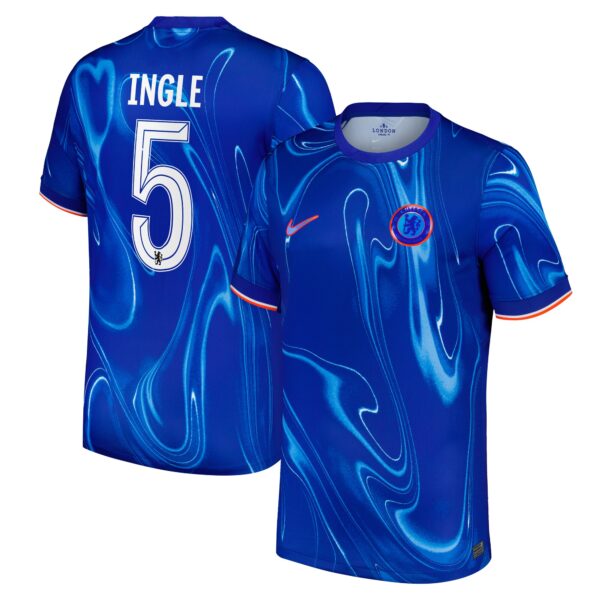 Chelsea Cup Home Stadium Shirt 2024-25 with Ingle 5 printing