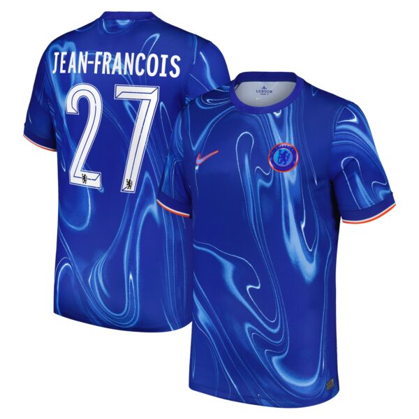 Chelsea Cup Home Stadium Shirt 2024-25 with Jean-François 27 printing