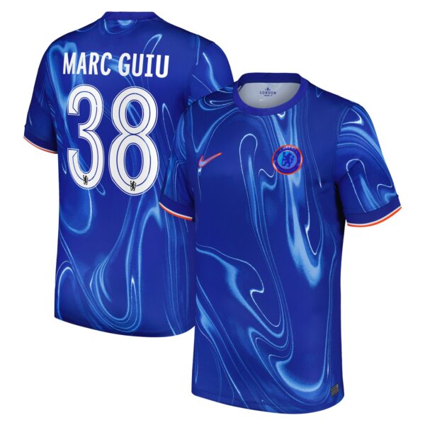 Chelsea Cup Home Stadium Shirt 2024-25 with Marc Guiu 38 printing