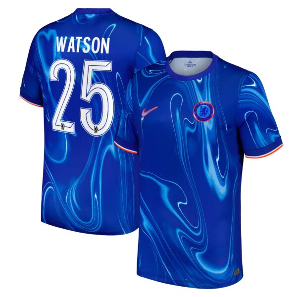 Chelsea Cup Home Stadium Shirt 2024-25 with Watson 25 printing