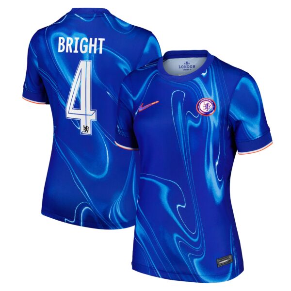 Chelsea Cup Home Stadium Shirt 2024-25 - Womens with Bright 4 printing