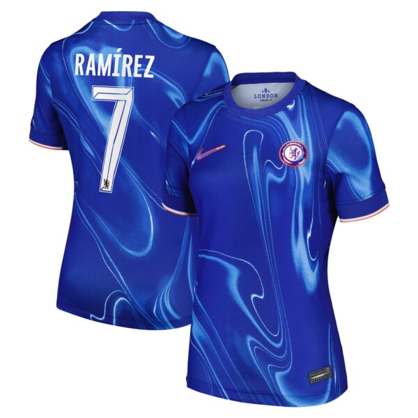 Chelsea Cup Home Stadium Shirt 2024-25 - Womens with Ramírez 7 printing