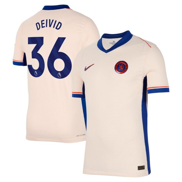 Chelsea Dri Fit Adv Away Match Shirt 2024-25 with Deivid 36 printing