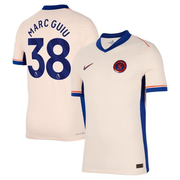 Chelsea Dri Fit Adv Away Match Shirt 2024-25 with Marc Guiu 38 printing