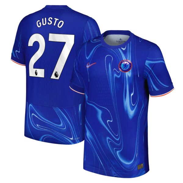 Chelsea Dri-FIT ADV Home Match Shirt 2024-25 with Gusto 27 printing