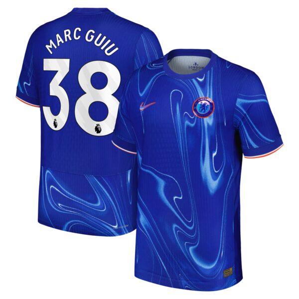 Chelsea Dri-FIT ADV Home Match Shirt 2024-25 with Marc Guiu 38 printing