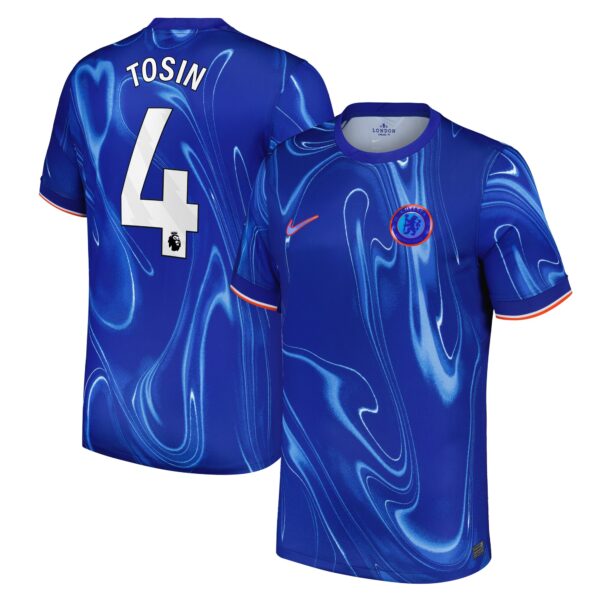 Chelsea Home Stadium Shirt 2024-25 with Tosin 4 printing