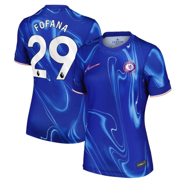 Chelsea Home Stadium Shirt 2024-25 - Womens with Fofana 29 printing