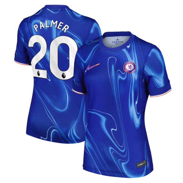 Chelsea Home Stadium Shirt 2024-25 - Womens with Palmer 20 printing