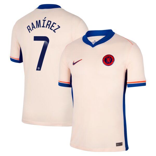 Chelsea WSL Away Stadium Shirt 2024-25 with Ramírez 7 printing