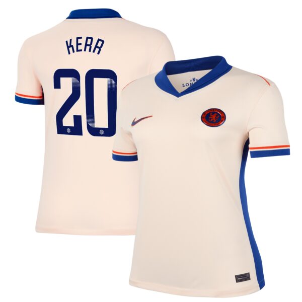 Chelsea WSL Away Stadium Shirt 2024-25 - Womens with Kerr 20 printing