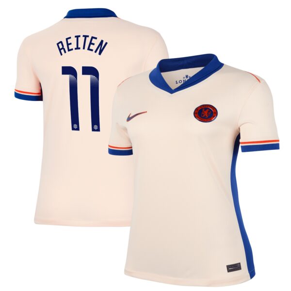 Chelsea WSL Away Stadium Shirt 2024-25 - Womens with Reiten 11 printing