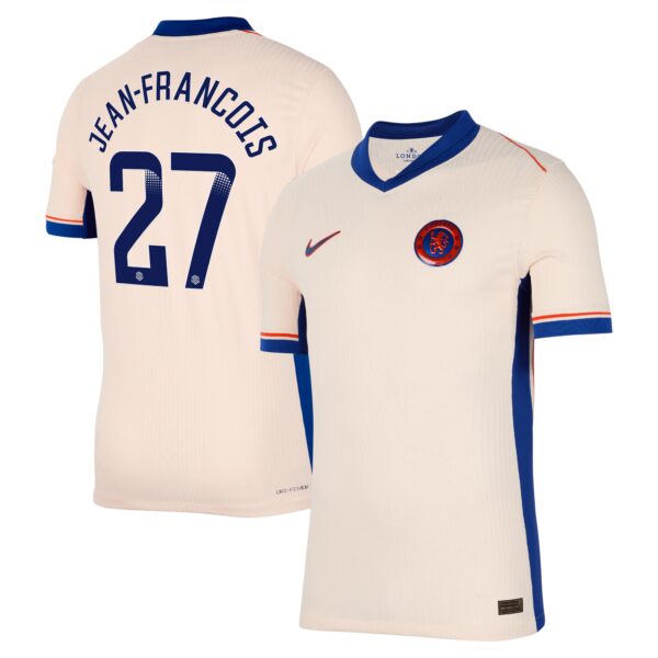 Chelsea WSL Dri Fit Adv Away Match Shirt 2024-25 with Jean-François 27 printing