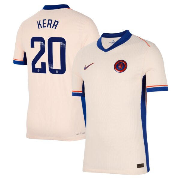 Chelsea WSL Dri Fit Adv Away Match Shirt 2024-25 with Kerr 20 printing