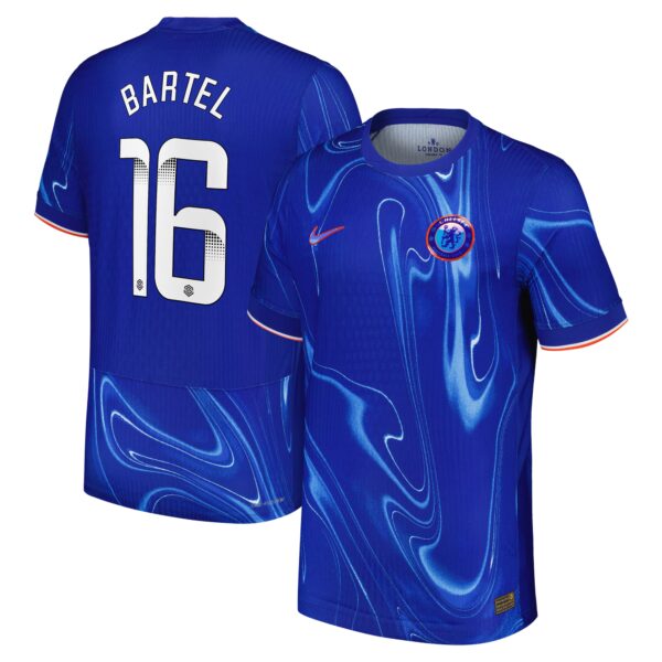 Chelsea WSL Dri-FIT ADV Home Match Shirt 2024-25 with Bartel 16 printing