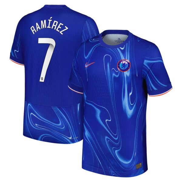 Chelsea WSL Dri-FIT ADV Home Match Shirt 2024-25 with Ramírez 7 printing