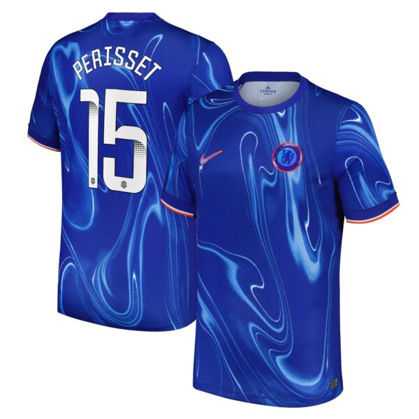 Chelsea WSL Home Stadium Shirt 2024-25 with Perisset 15 printing