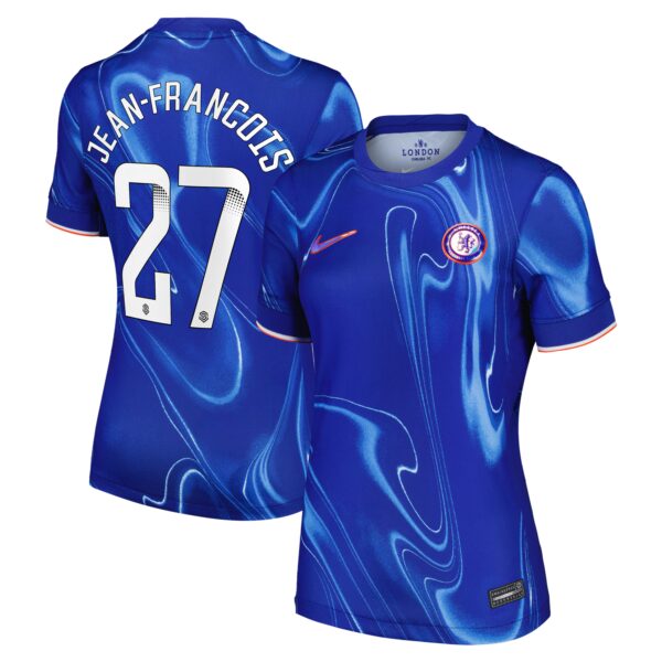 Chelsea WSL Home Stadium Shirt 2024-25 - Womens with Jean-François 27 printing