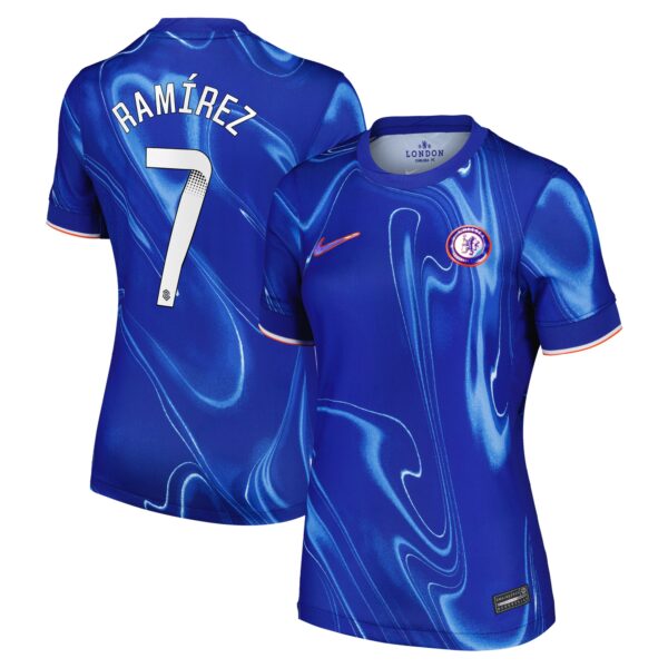 Chelsea WSL Home Stadium Shirt 2024-25 - Womens with Ramírez 7 printing